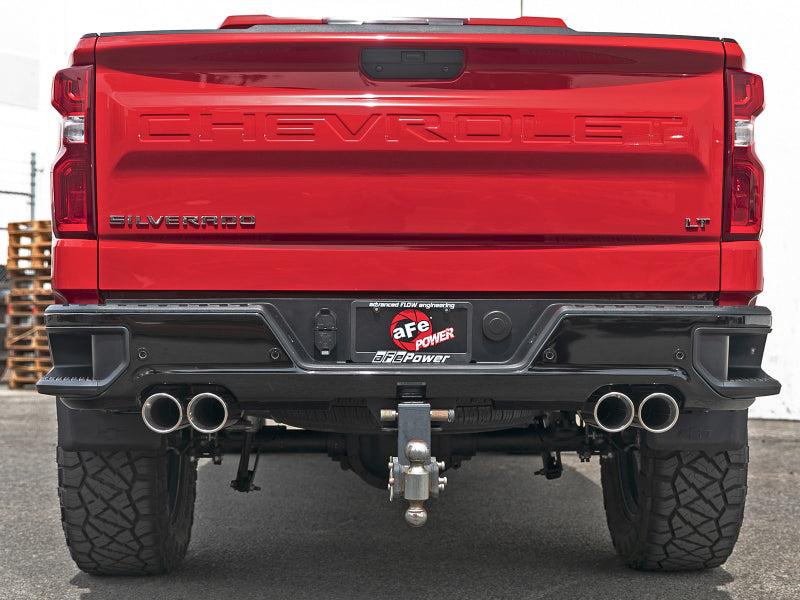 aFe Vulcan Series 3in 304SS Exhaust Cat-Back Exh w/ Pol Tips 2019 GM Silverado / Sierra 1500 V8-5.3L Catback aFe