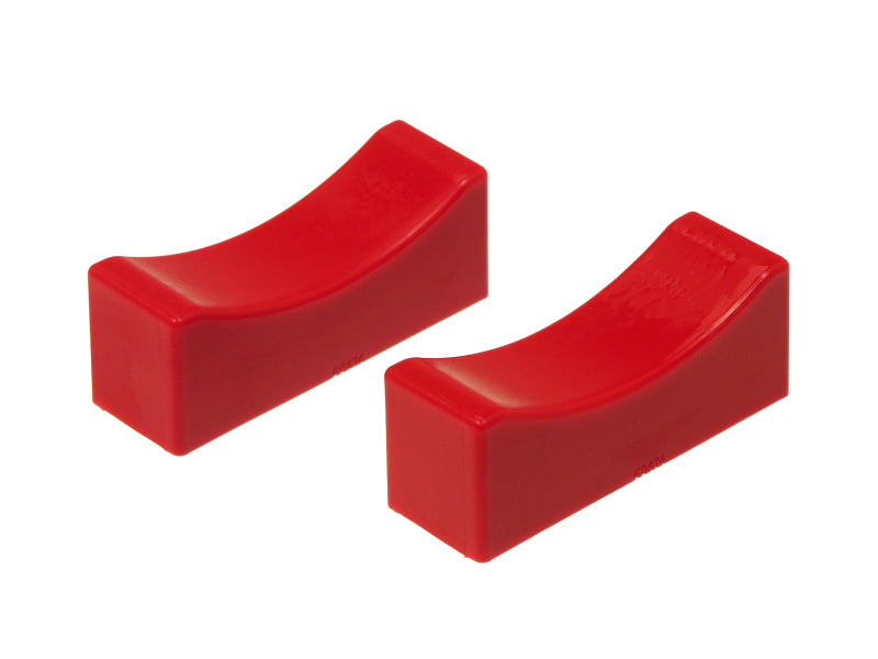Prothane Universal Jack/Stand Pads (Fits 1.125 x 4.0 Heads) - Red Tools Prothane