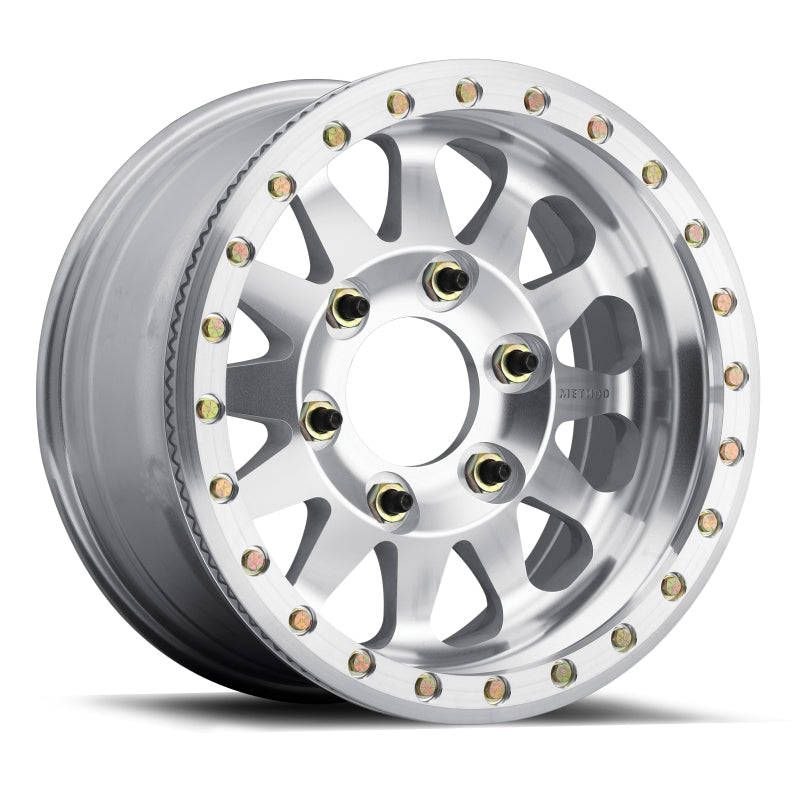 Method MR101 Beadlock 17x9 -12mm Offset 6x135 87mm CB Raw Machined w/BH-H24125 Wheel Wheels - Cast Method Wheels