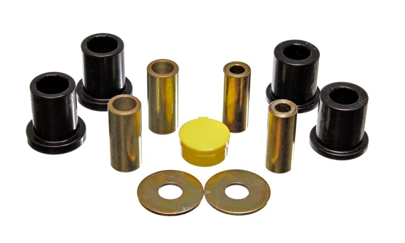 Energy Suspension 97-01 Ford Escort ZX2 Black Front End Control Arm Bushing Set Bushing Kits Energy Suspension