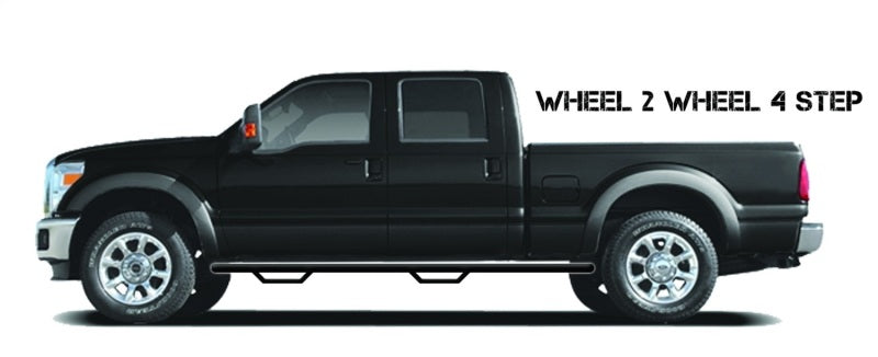 N-Fab Nerf Step 00-06 Chevy-GMC Tahoe/Yukon/Sonora SUV 4 Door - Gloss Black - W2W - 3in Side Steps N-Fab