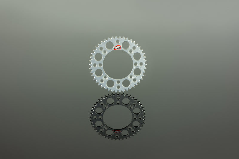 Renthal 22-23 Yamaha YZ85 Rear Grooved Sprocket -Silver 428-50P Teeth Sprockets Renthal