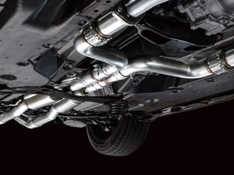 AWE Tuning 2023 Nissan Z RZ34 RWD Track Edition Cat-Back Exhaust System w/ Chrome Silver Tips Catback AWE Tuning