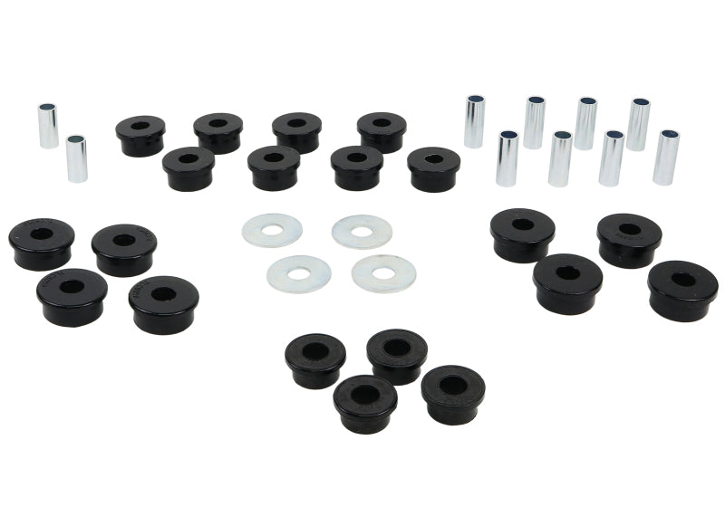 Whiteline 91-97 Toyota Land Cruiser / 96-79 Lexus LX450 Rear Vehicle Essentials Bushing Kit Bushing Kits Whiteline