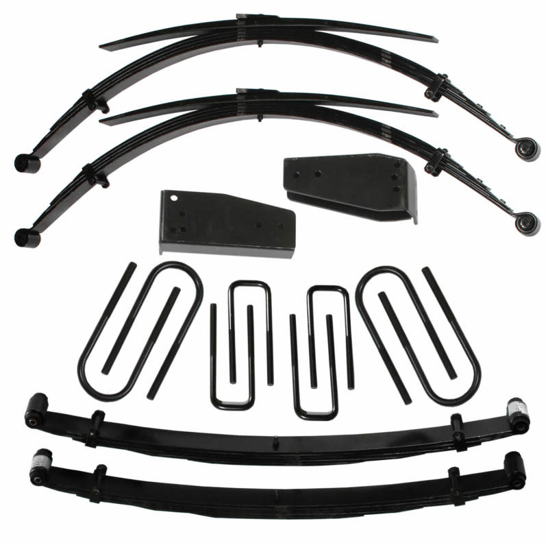 Skyjacker 4" SR 80-96 F250 W/REAR SPR Leaf Springs & Accessories Skyjacker