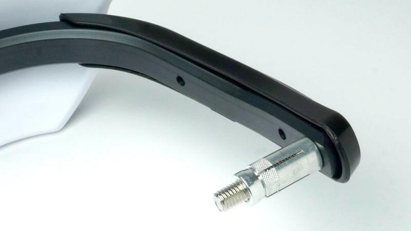 Cycra Vortex Hand Guard/w Universal U-Clamps- Black Hand Guards Cycra