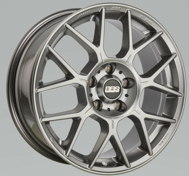 BBS XR 19x8.5 5x120 ET35 Platinum Gloss Wheel -82mm PFS/Clip Required Wheels - Cast BBS