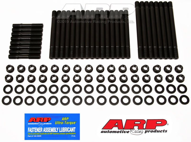 ARP Mark V BB Chevy w/ Dart Heads Undercut 12pt Head Stud Kit Head Stud & Bolt Kits ARP