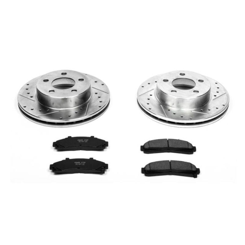 Power Stop 95-01 Ford Explorer Front Z23 Evolution Sport Brake Kit Brake Kits - Performance D&S PowerStop