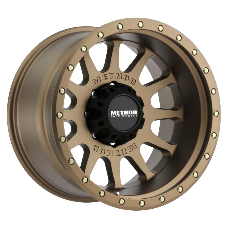 Method MR605 NV 20x10 -24mm Offset 8x6.5 121.3mm CB Method Bronze Wheel Wheels - Cast Method Wheels