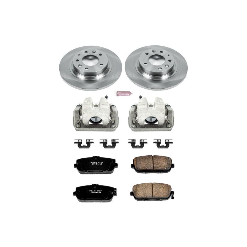 Power Stop 06-15 Mazda MX-5 Miata Rear Autospecialty Brake Kit w/Calipers Brake Kits - OE PowerStop
