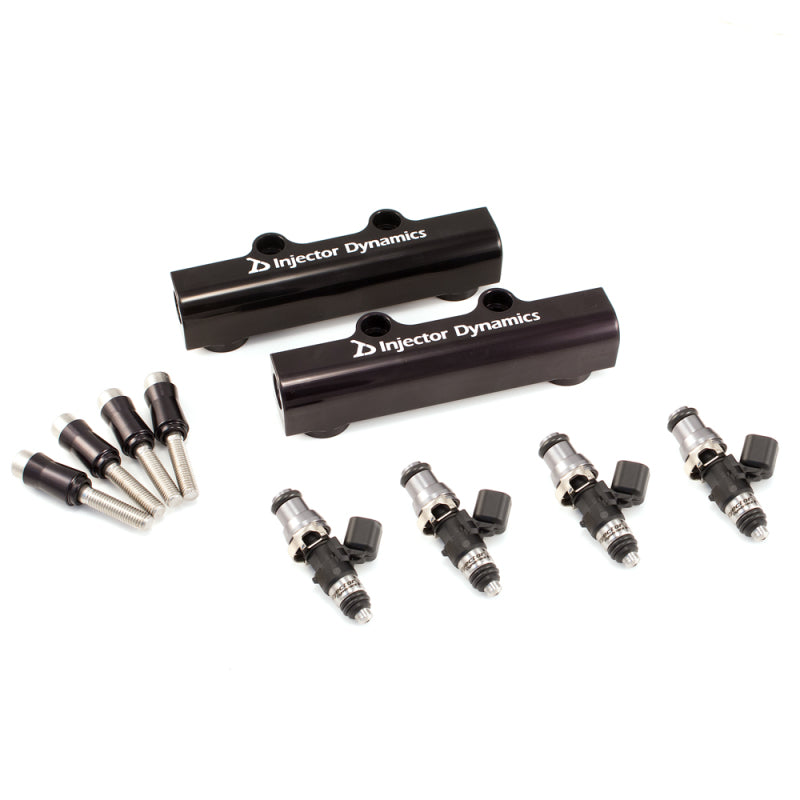 Injector Dynamics 2600-XDS Injectors - 04-06 Subaru WRX STi - Top Feed Conversion Kit (Set of 4) Fuel Injector Sets - 4Cyl Injector Dynamics