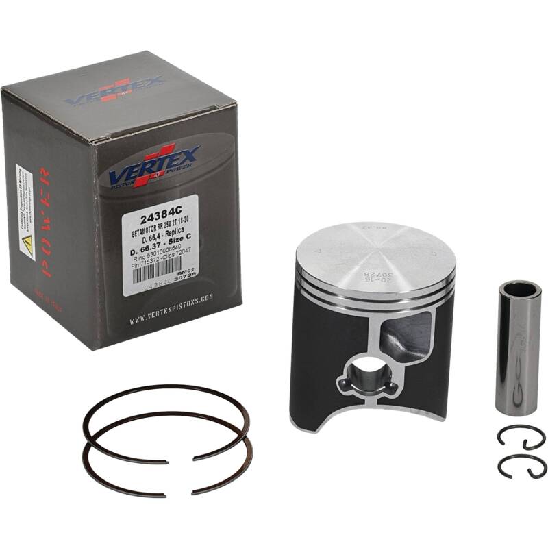 Vertex Piston 18-24 Beta RR 2T 250 250cc Cast Replica Piston Kit Piston Sets - Powersports Vertex Pistons