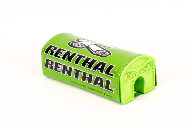 Renthal Fatbar Pad - Green/ Green Bar Pads Renthal