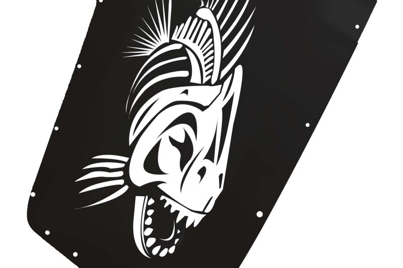 Fishbone Offroad 13-18 Jeep Wrangler JK Hood Louver - Black Hoods Fishbone Offroad