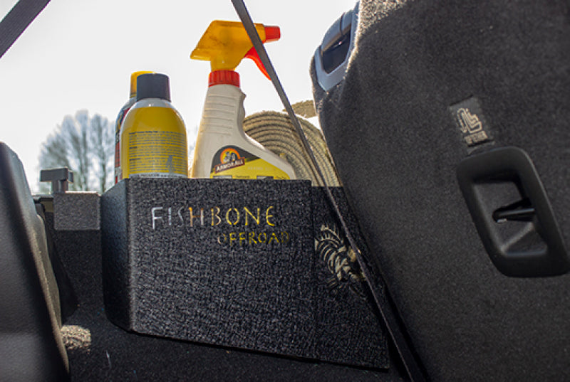 Fishbone Offroad 2018+ Jeep JLU Wrangler JL 4 Door Wheel Well Storage Bins Storage Racks Fishbone Offroad