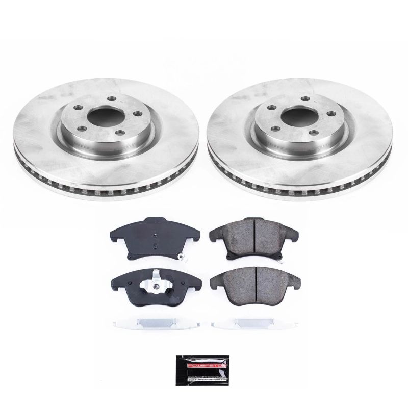 Power Stop 19-20 Ford Police Responder Hybrid Front Autospecialty Brake Kit Brake Kits - OE PowerStop