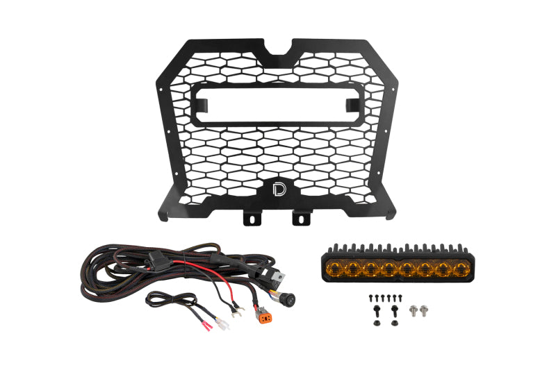 Diode Dynamics 19-24 Polaris RZR XP SS10 Grille Pro Yellow Driving Light Bars & Cubes Diode Dynamics
