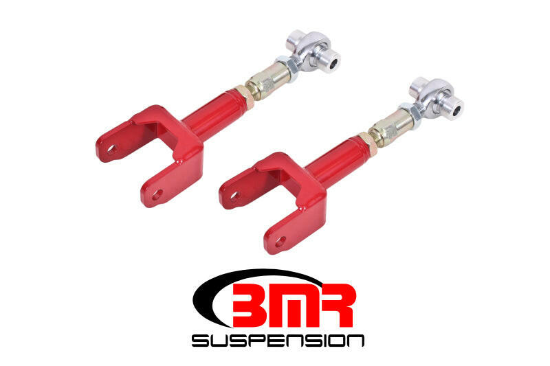 BMR 68-72 A-Body Upper Control Arms On-Car Adj. Rod Ends - Red Control Arms BMR Suspension