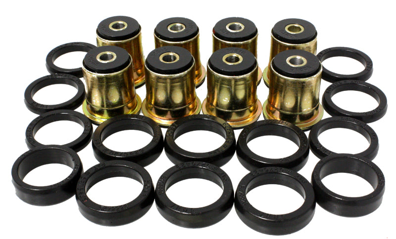 Energy Suspension GM Black Rear End Control Arm Bushng Set w/ Thrust Washer Bushing Kits Energy Suspension