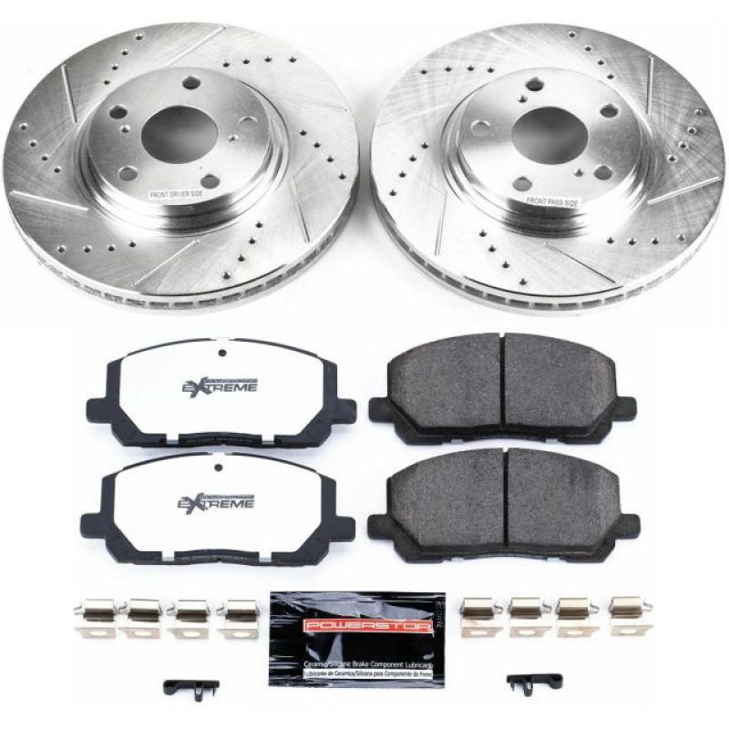 Power Stop 01-07 Toyota Highlander Front Z36 Truck & Tow Brake Kit Brake Kits - Performance D&S PowerStop