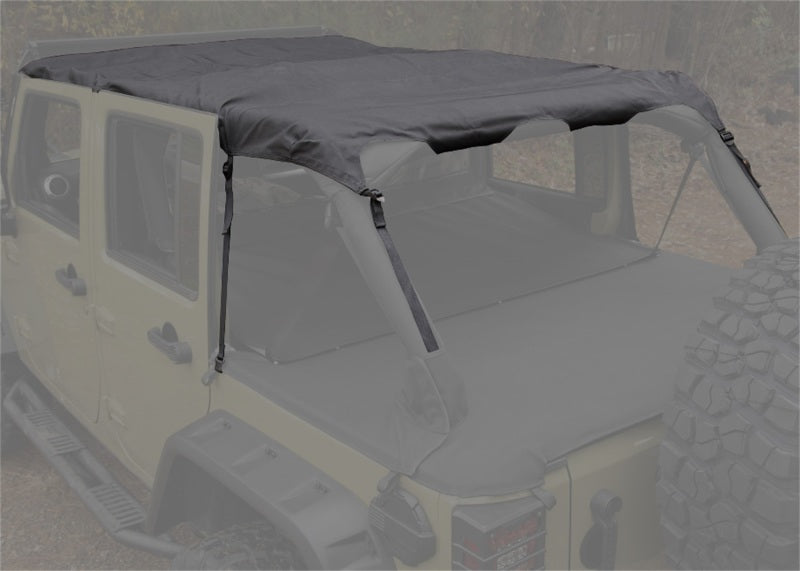Rugged Ridge Montana Pocket Island Topper Black 10-18 JK 4 Door Soft Tops Rugged Ridge