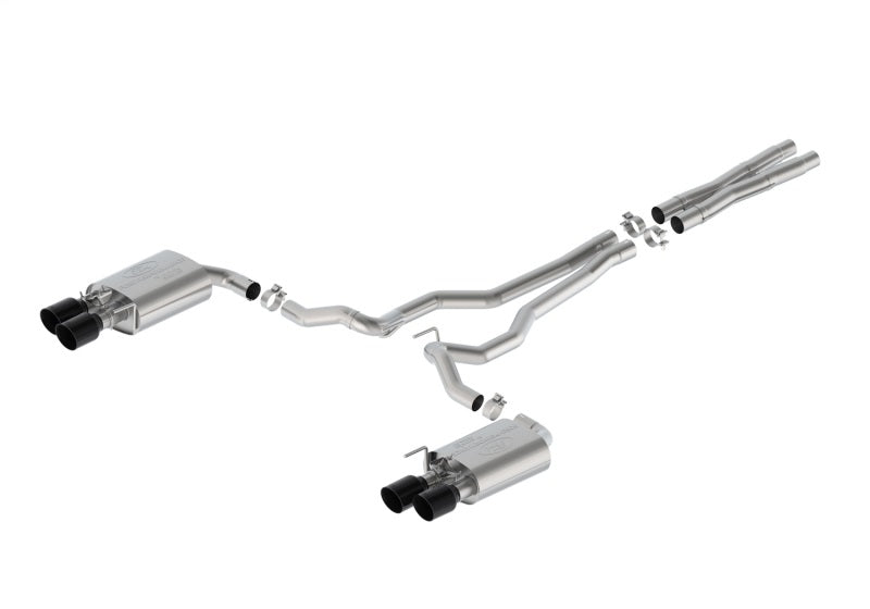 Ford Racing 2024 Mustang 5.0L GT Extreme Cat-Back Exhaust - Black Tips Catback Ford Racing