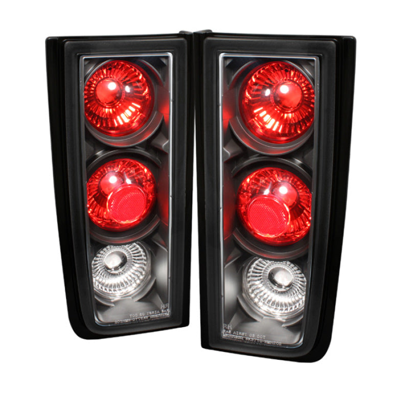 Spyder Hummer H2 01-05 (Non H2T)Euro Style Tail Lights Black ALT-YD-HH2-BK Tail Lights SPYDER