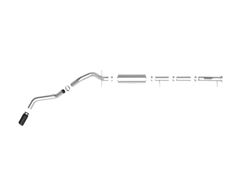 aFe Apollo GT Series 3in 409SS Cat-Back Exhaust w/ Black Tip 2020 GM 2500/3500HD V8 6.6L L8T Catback aFe