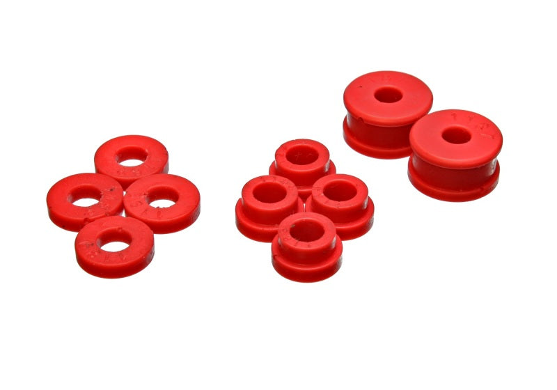 Energy Suspension 02-03 Nissan Maxima Red Manual Transmission Shifter Bushing Set Shifter Bushings Energy Suspension