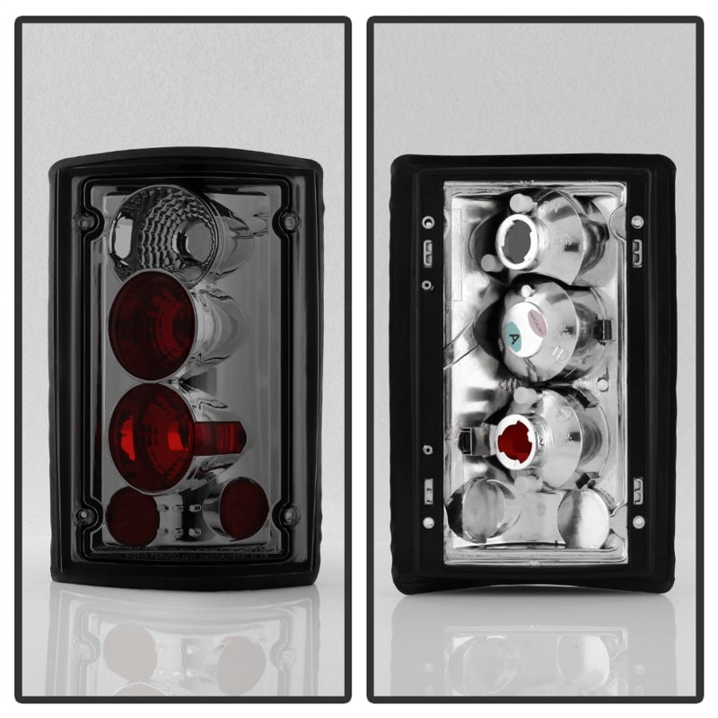Spyder Ford Excursion 00-06/Econoline 150/250/350/450/550 95-06 Euro Tail Lights Smk ALT-YD-FEC00-SM Tail Lights SPYDER