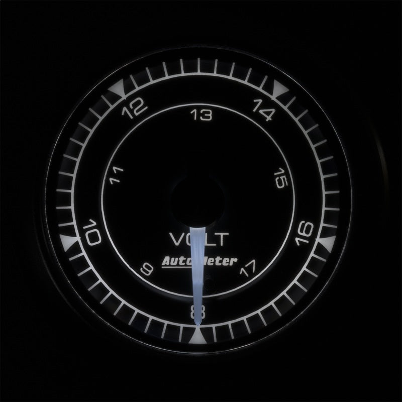 Autometer Chrono 2-1/16in 18V Voltmeter Gauge Gauges AutoMeter