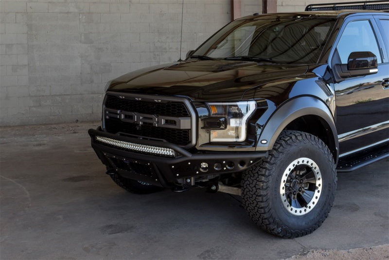 Addictive Desert Designs 17-18 Ford F-150 Raptor Stealth R Front Bumper Bumpers - Steel Addictive Desert Designs