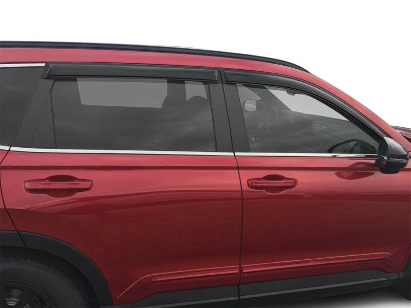 AVS 23-24 Honda CRV Ventvisor Outside Mount Window Deflectors 4pc - Smoke Wind Deflectors AVS
