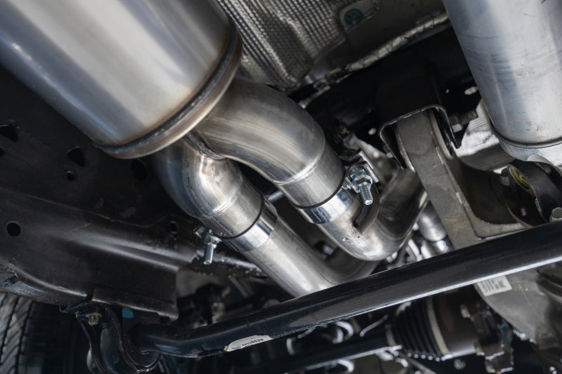 MBRP 21-24 Chevrolet Suburban XL 5.3L 3in T304 SS 2.5in Dual Split Carbon Fiber Cat-back Catback MBRP