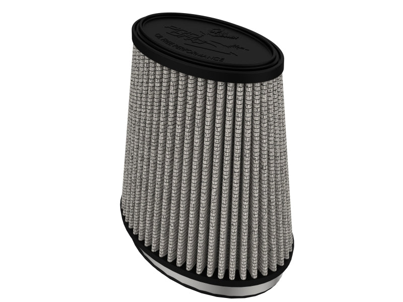 aFe Magnum (3x4-3/4)in Flange ID x (4x5-3/4)in Base x (2-1/2x4-1/4) FLOW Pro DRY S Air Filter (Pair) Air Filters - Universal Fit aFe