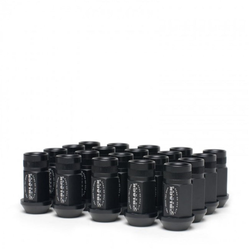 Skunk2 12 x 1.5 Forged Lug Nut Set (Black Series) (20 Pcs.) Lug Nuts Skunk2 Racing