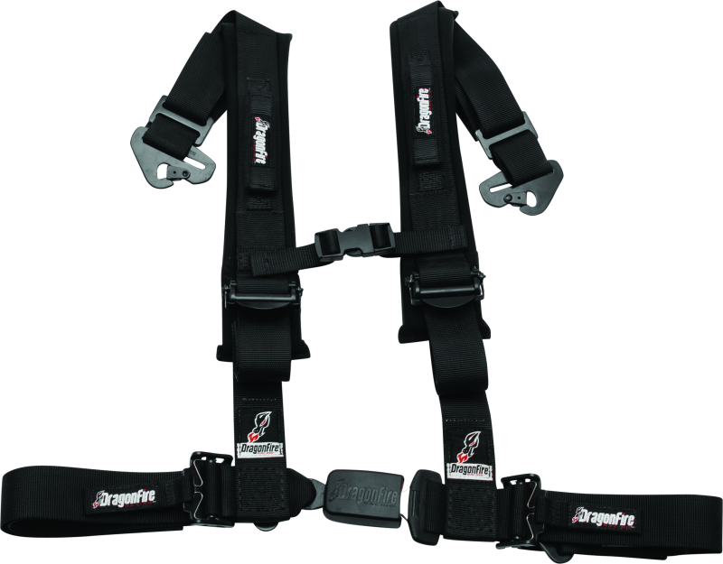 DragonFire Racing 2in Harness Restraint with Integrated Grab Handle Seat Belts & Harnesses DragonFire Racing