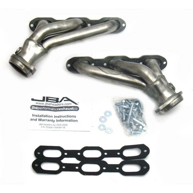 JBA 05-10 Chrysler 3.5L V6 1-5/8in Primary Ti Ctd Cat4Ward Header Headers & Manifolds JBA
