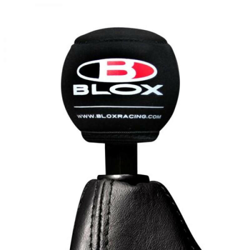 BLOX Racing Round Shift Knob Cover Neoprene Fits Blox Knobs and Other Spherical Knobs up to 2 in Shift Knobs BLOX Racing