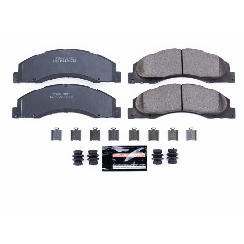 Power Stop 08-14 Ford E-150 Front Z23 Evolution Sport Brake Pads w/Hardware Brake Pads - Performance PowerStop