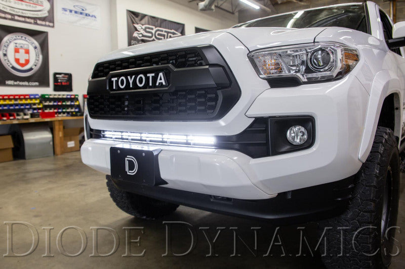 Diode Dynamics 16-21 Toyota Tacoma SS30 Stealth Lightbar Kit - Amber Driving Light Bars & Cubes Diode Dynamics