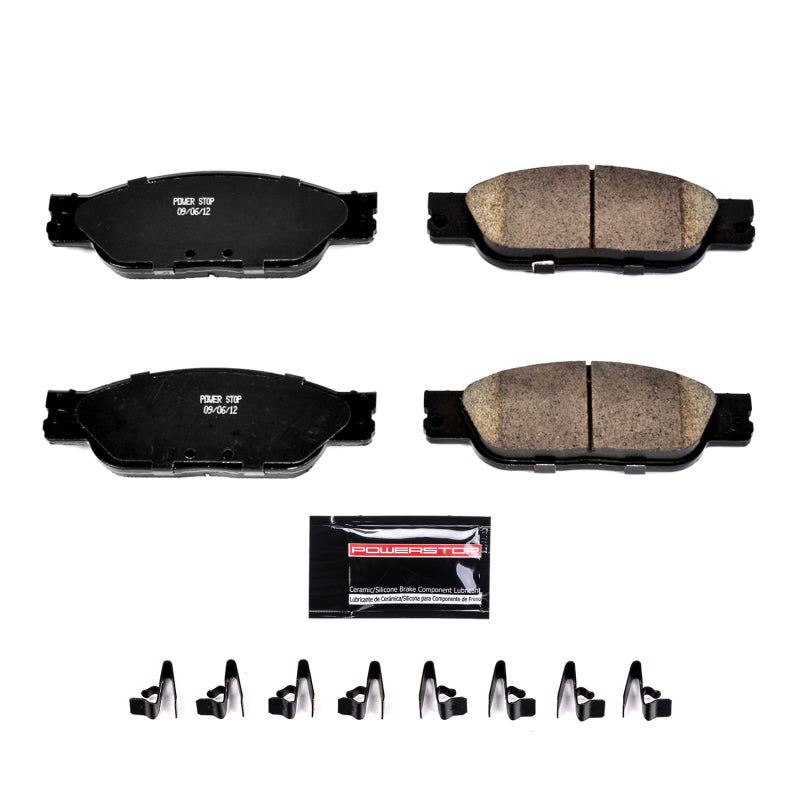 Power Stop 03-05 Jaguar S-Type Front Z23 Evolution Sport Brake Pads w/Hardware Brake Pads - Performance PowerStop
