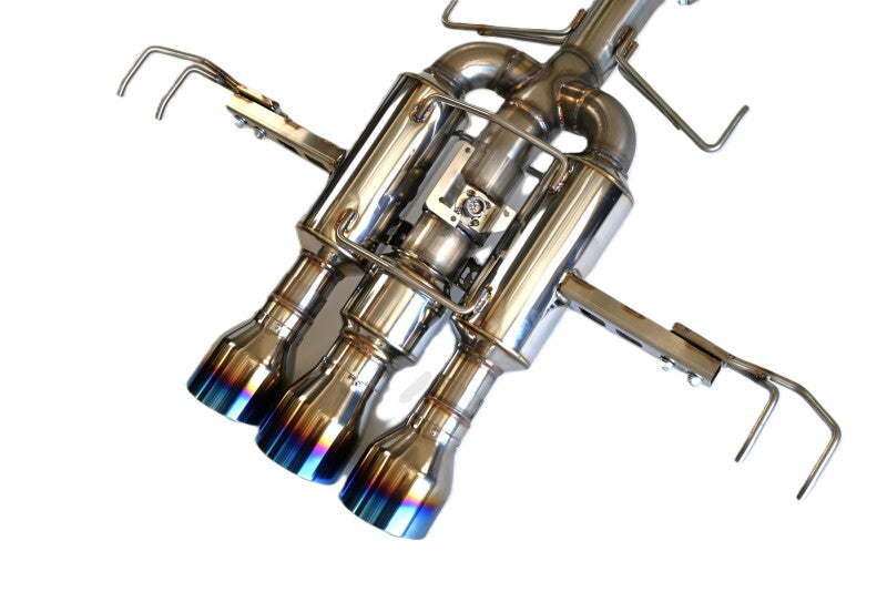 Invidia 22+ HONDA CIVIC TYPE-R FL5 R400 SINGLE LAYER TI TIP FULL CAT-BACK (NON POLISH PIPE) Catback Invidia