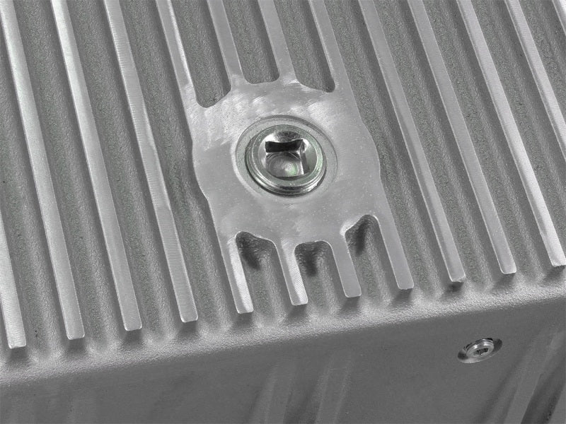 aFe Transmission Pan Cover (Raw); GM Diesel Trucks 01-14 V8-6.6L (td) Diff Covers aFe