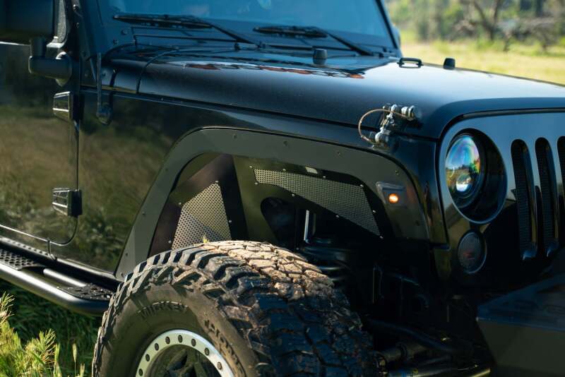 DV8 Offroad 07-18 Jeep Wrangler JK Fender Flare Deletes Fenders DV8 Offroad
