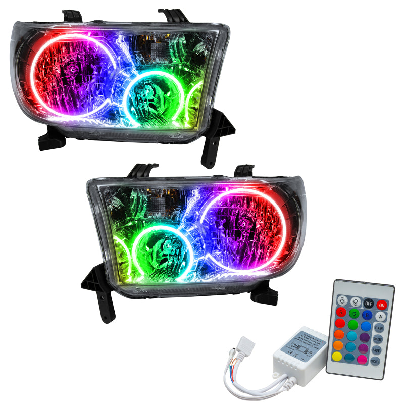 Oracle 08-16 Toyota Sequoia SMD HL - ColorSHIFT w/ Simple Controller Headlights ORACLE Lighting