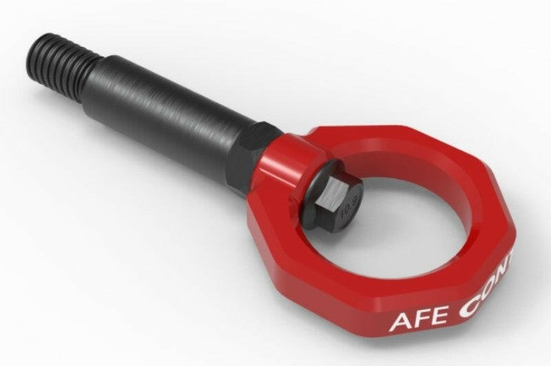 aFe Control Front Tow Hook Red 20-21 Toyota GR Supra (A90) Other Body Components aFe