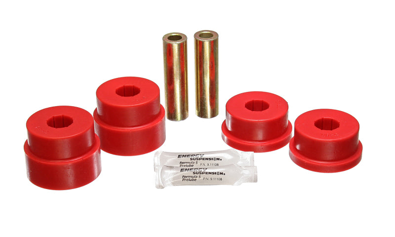 Energy Suspension 05-07 Scion xB Red Rear Trailing Arm Bushing Set Bushing Kits Energy Suspension