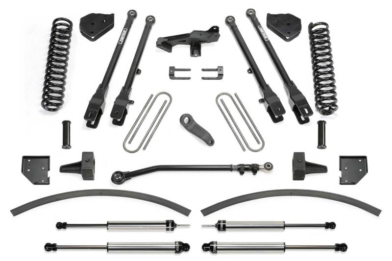 Fabtech 17-21 Ford F250/F350 4WD Diesel 8in 4Link Sys w/Coils & Dlss Shks Lift Kits Fabtech